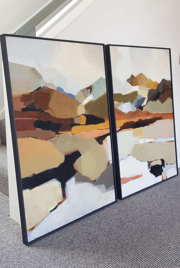 Hills Diptych